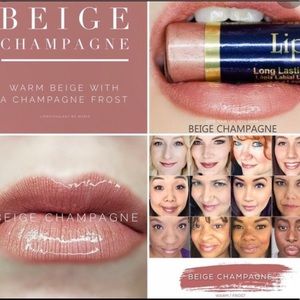 Beige champagne lipsense